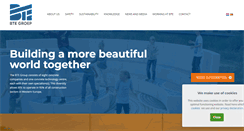 Desktop Screenshot of bte-group.com